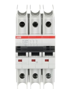 Circuit breaker SU203M 3-pole C25A 10KA 480V UL489